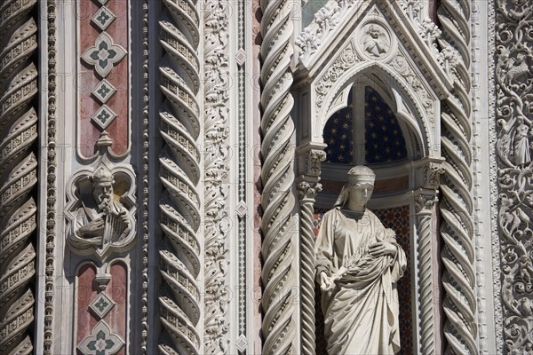 Madonna at Duomo Santa Maria Del Fiore Florence Italy.