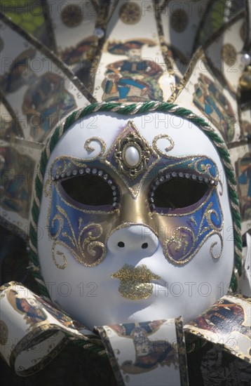 Carnival mask Venice Italy.