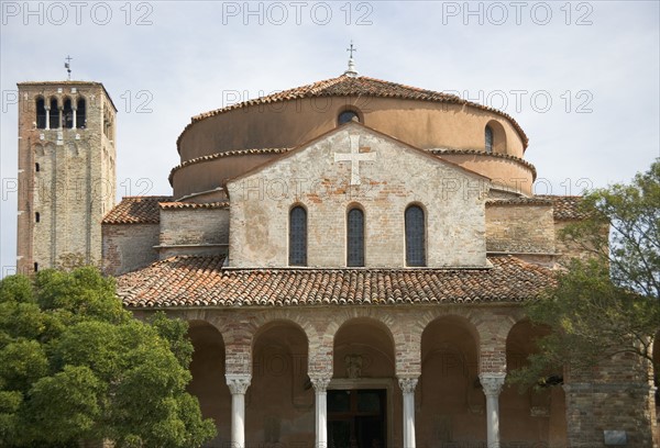 11th century Church of Santa Fosca Torcello Italy.