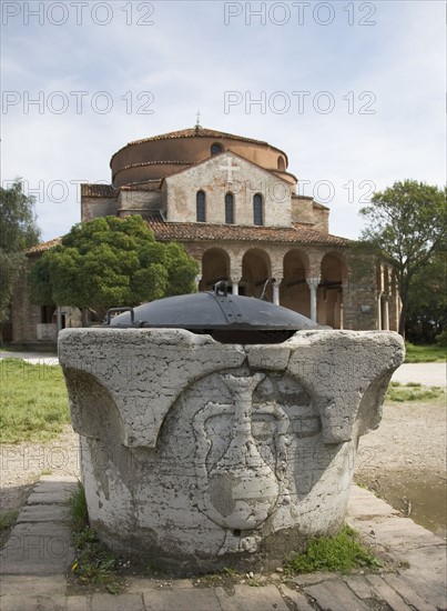 11th century Church of Santa Fosca Torcello Italy.