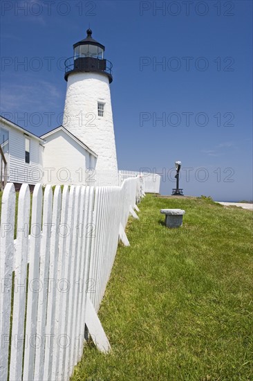 Pemaquid Point Lighthouse Maine.