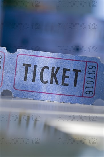 Still life of tickets.