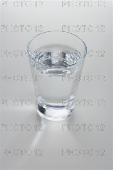 Glass of water.