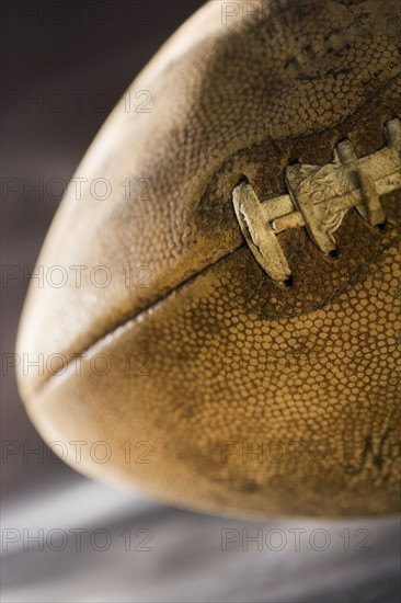 Still life of a football.