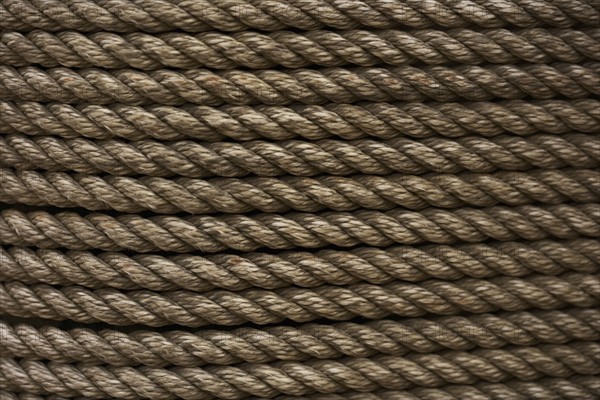 Still life closeup of rope.