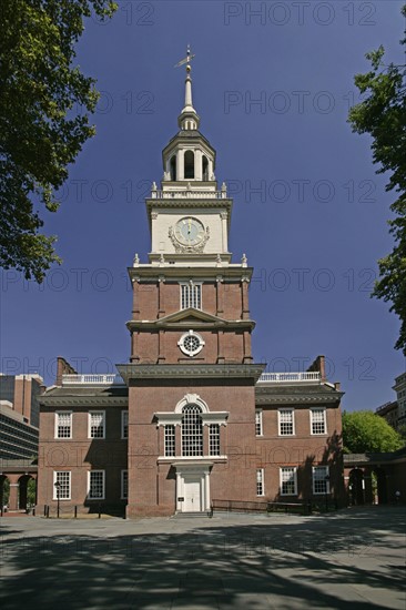 Independence Hall in Philadelphia PA.