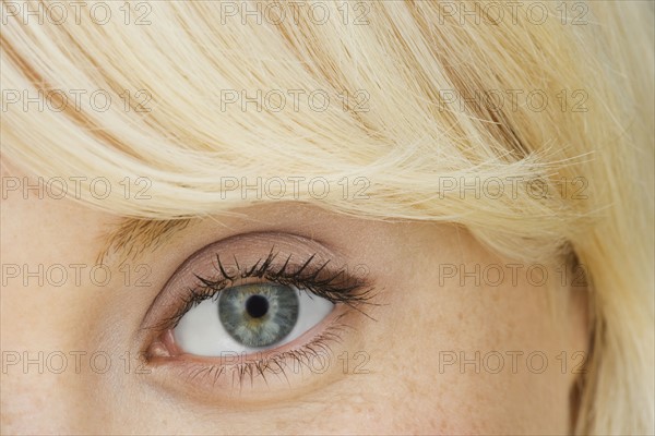 Closeup of a female eye.