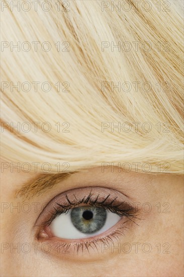 Closeup of a female eye.