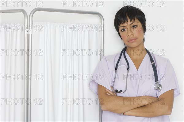 Portrait of female health practitioner.