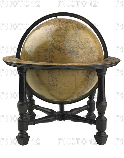 Still life of globe.