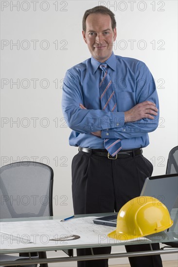 Portrait of a contractor.