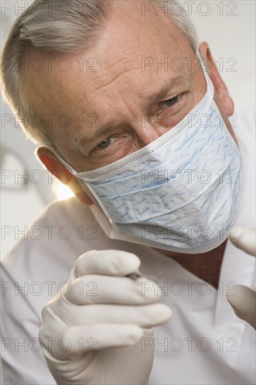 Portrait of a dentist.