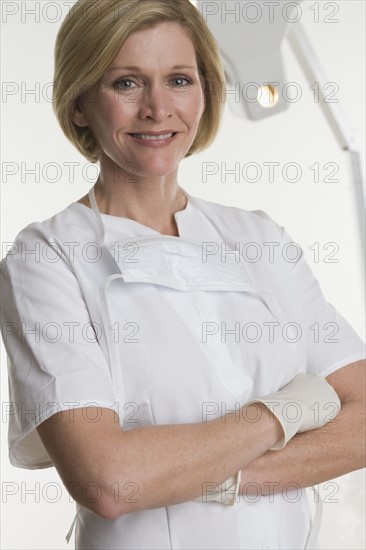 Portrait of dental hygienist.