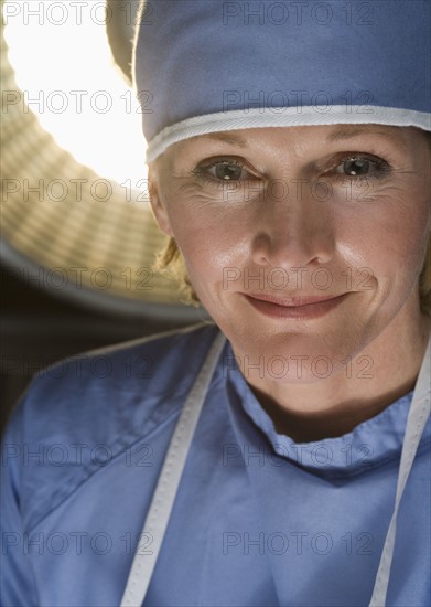 Portrait of a female physician.