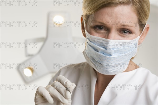 Portrait of dental hygienist.