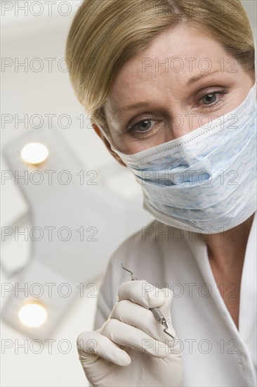 Portrait of dental hygienist.