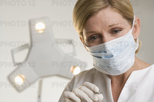 Portrait of dental hygienist.