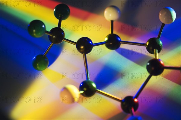 Model of DNA structure.