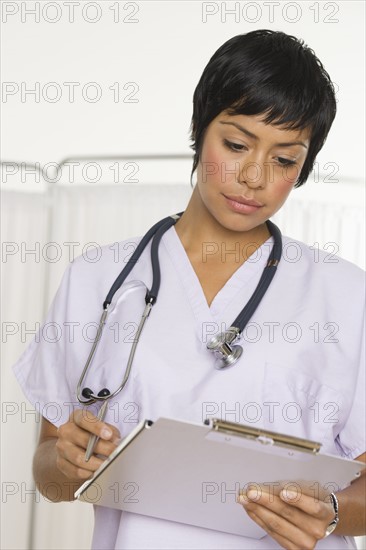 Female health practitioner.