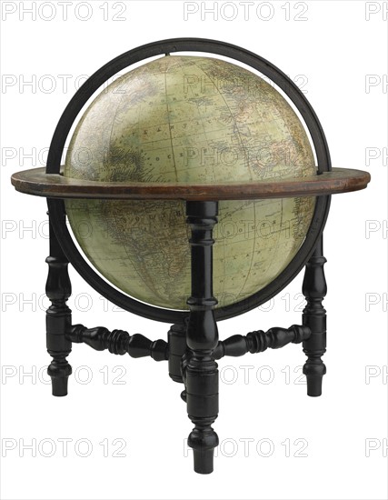 Still life of globe.