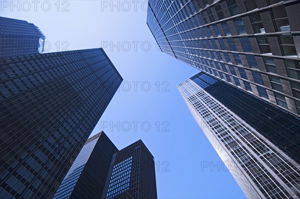 Skyscrapers in New York NY.