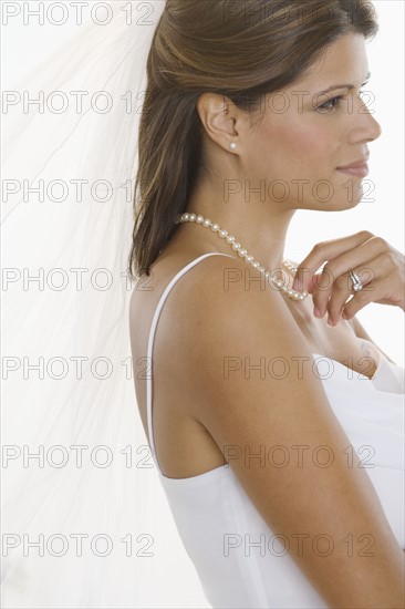 Portrait of a bride.