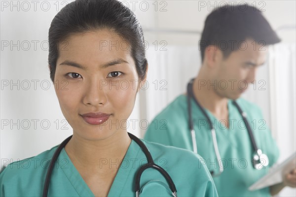 Portrait of a female doctor.