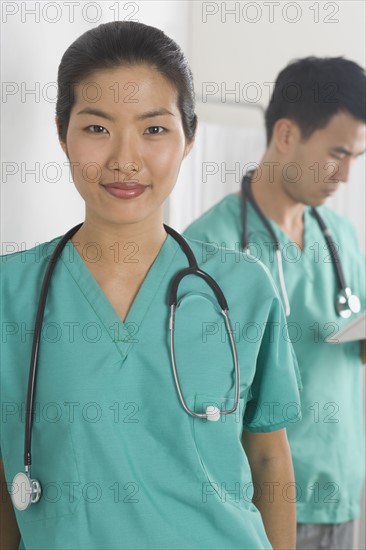 Portrait of a female doctor.