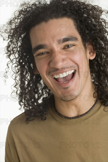 Portrait of a happy young man.