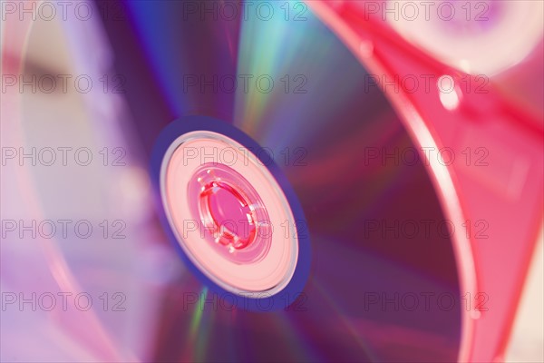 Close up of cd.