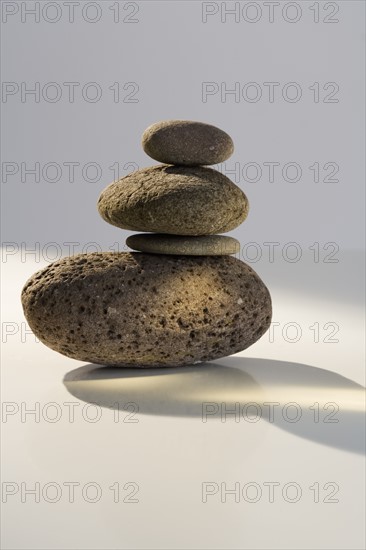 Pile of four stones.