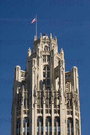 Tribune Tower Chicago Illinois USA.