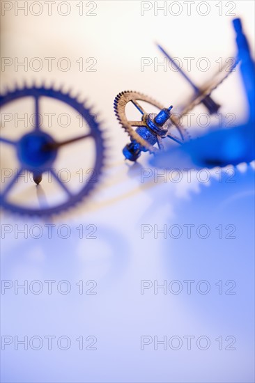 Close up of cog wheels.