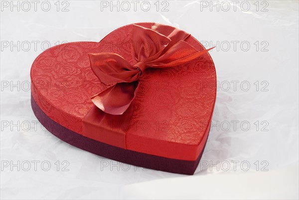 Heart shaped box of chocolates.