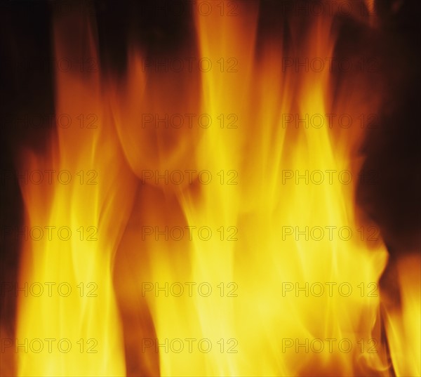 Closeup of fire.