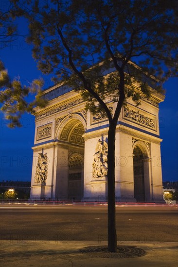 Arc de Triomphe in Paris.