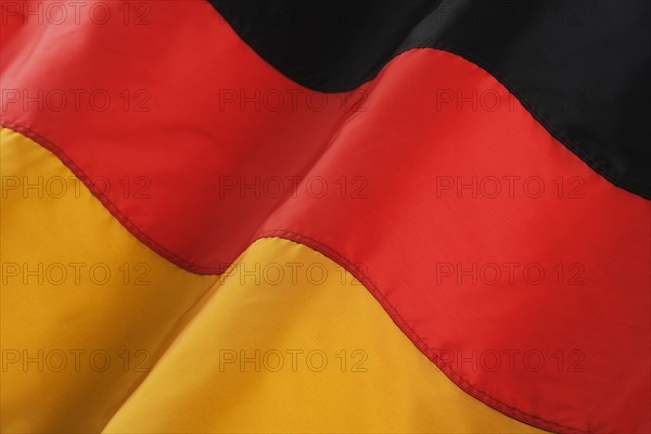 Close up of flag of Germany.