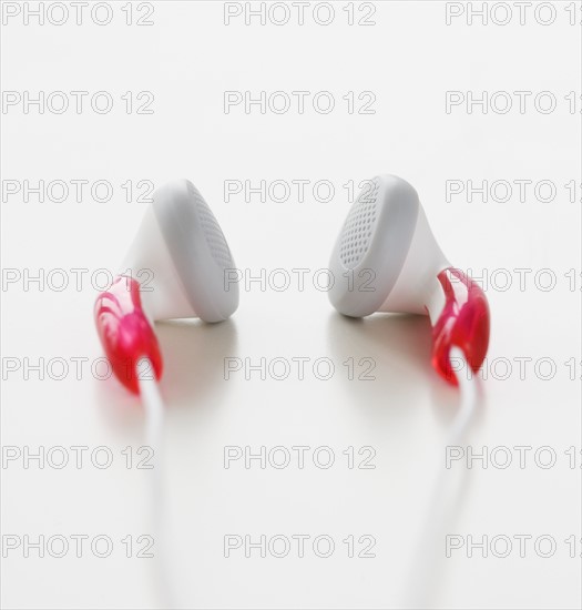 Close up of ear buds.