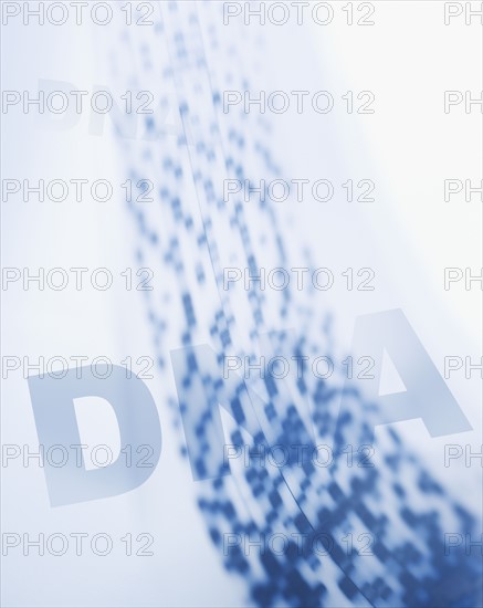 Composite image of DNA.