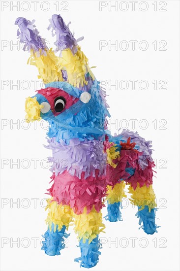 Pinata on table.