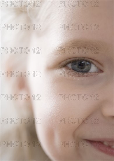Close up of girl smiling. Date : 2007