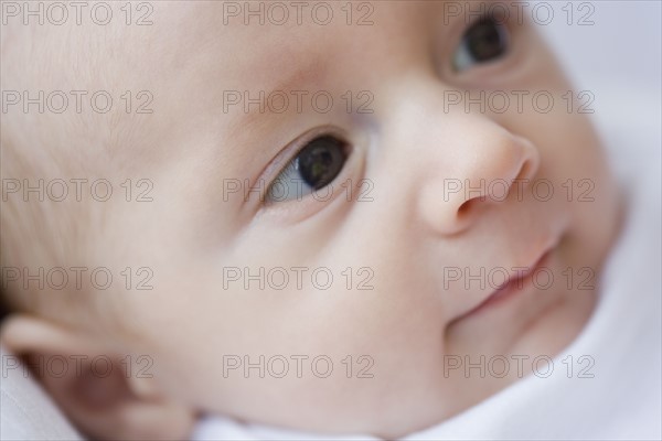 Close up of baby. Date : 2007