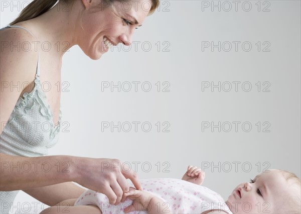 Mother with baby. Date : 2006