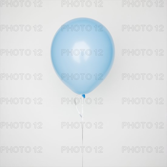 Still life of a blue balloon. Date : 2006