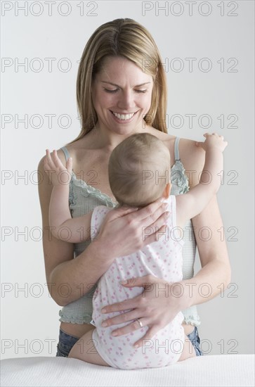 Mother with baby. Date : 2006