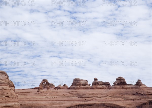 Delicate Arch Arches National Park Moab Utah USA. Date : 2006