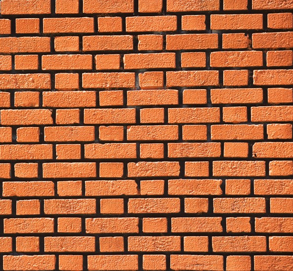 Close up of brick wall. Date : 2007