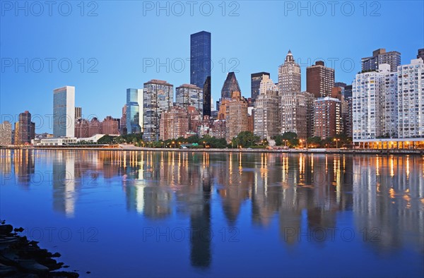 New York City skyline. Date : 2007