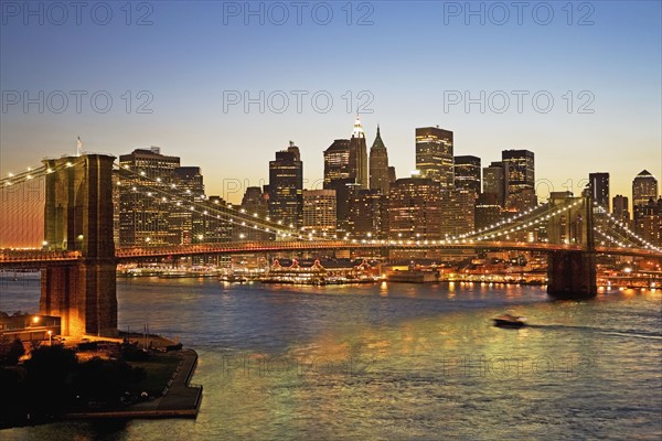 Brooklyn Bridge, New York City. Date : 2007