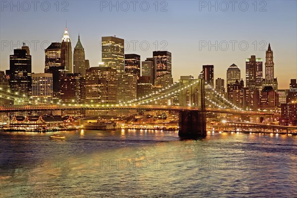 Brooklyn Bridge, New York City. Date : 2007